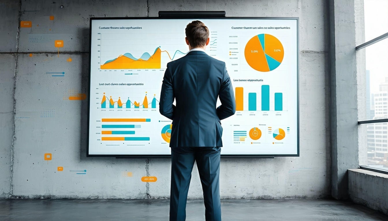 Customer churn and lost sales opportunitiesbusiness mansuit